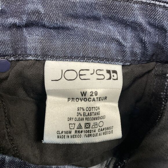 Joes Jeans Womens Size 29 Blue Denim Provocateur Boot Dark Wash - Picture 9 of 11
